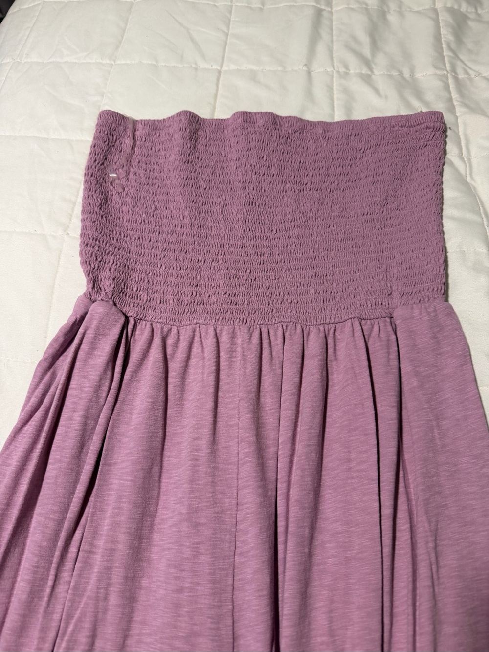AE Sunchaser Knit Smocked Tube Jumpsuit - Picture 2 of 5